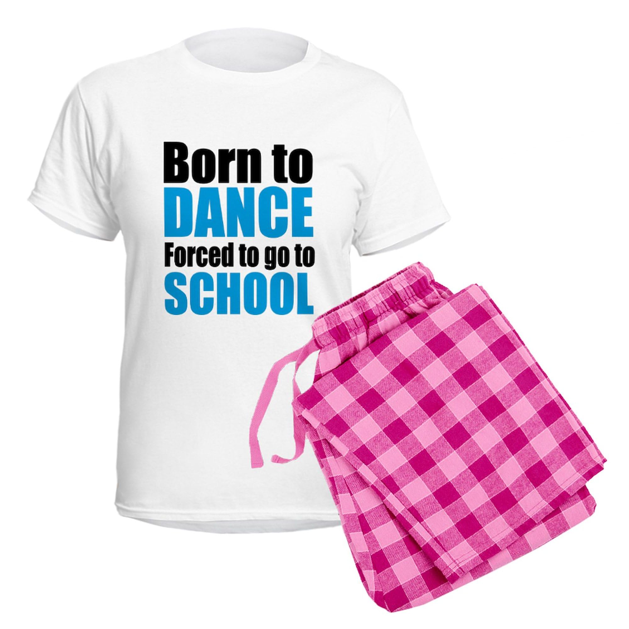 Dance Pajamas for Women - Soft Cotton Pajama Set | Comfortable Sleepwear & Lounge Wear for Dance Enthusiasts - Perfect for Bedtime, Relaxing at Home, or Dance-Themed Parties
