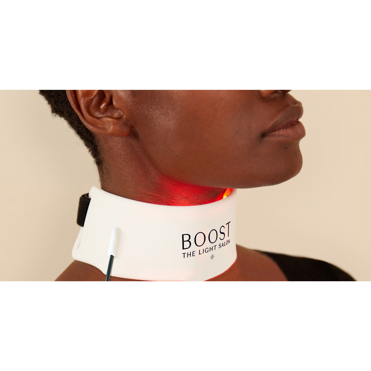 Boost LED Dog Collar - High Visibility Reflective Safety Collar for Night Walking, Running & Outdoor Adventures