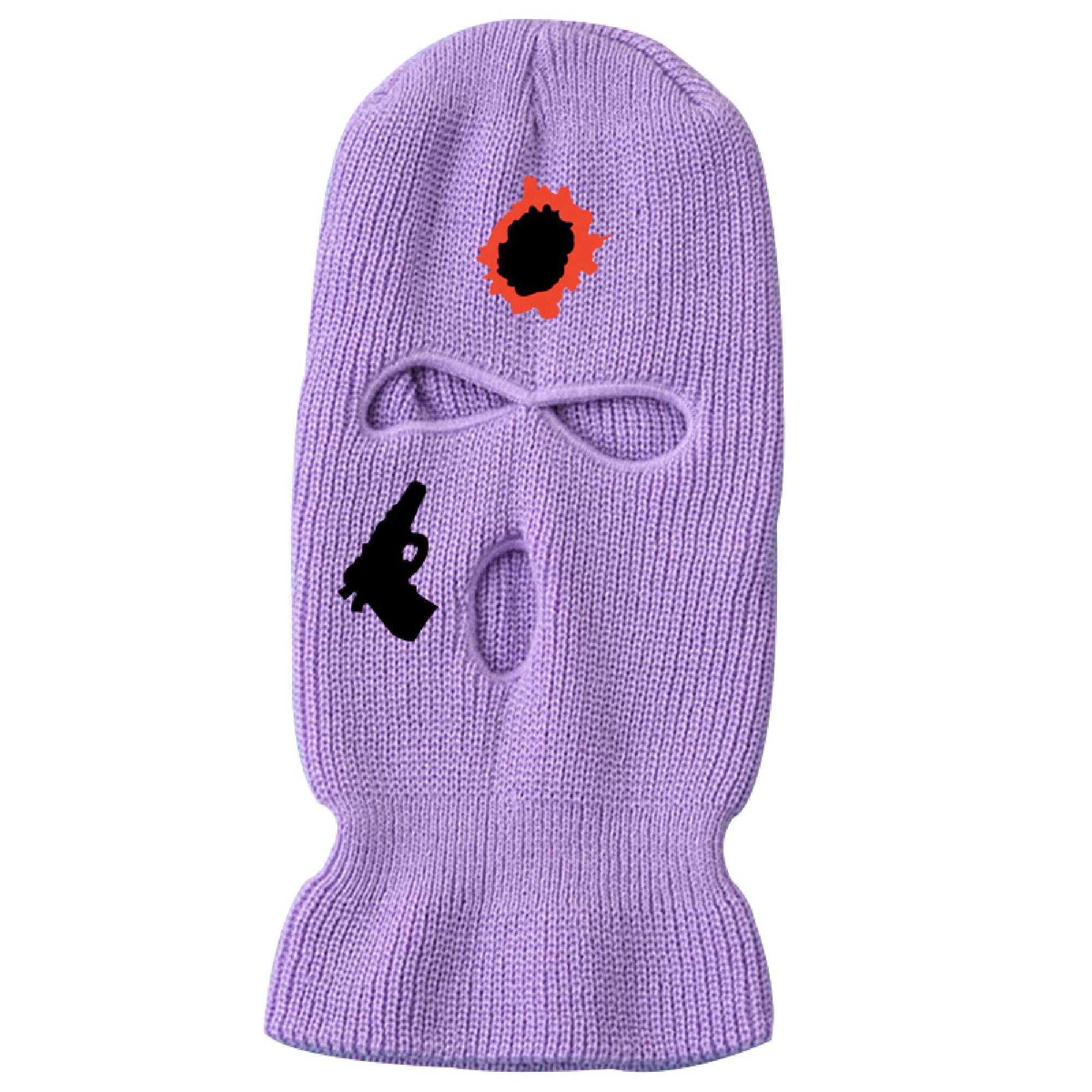 ISWMM 3-Hole Wool Knit Ski Mask - Winter Warm Balaclava for Men & Women - Windproof Face Cover for Skiing, Snowboarding, Cycling & Outdoor Activities