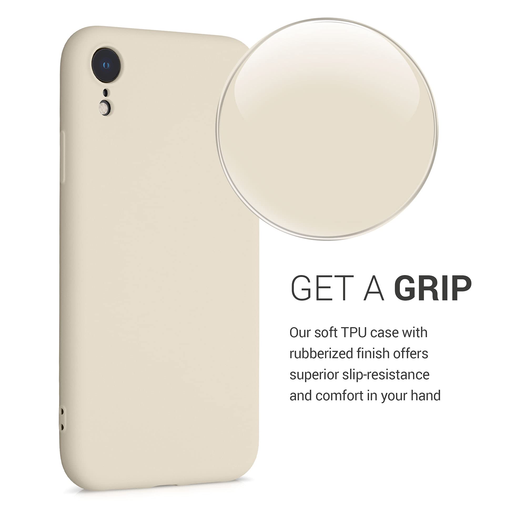 Slim Protective TPU Silicone Phone Case for Apple iPhone XR - Shockproof Cover with Moon Glow Design - Perfect for Everyday Use, Travel & Outdoor Activities