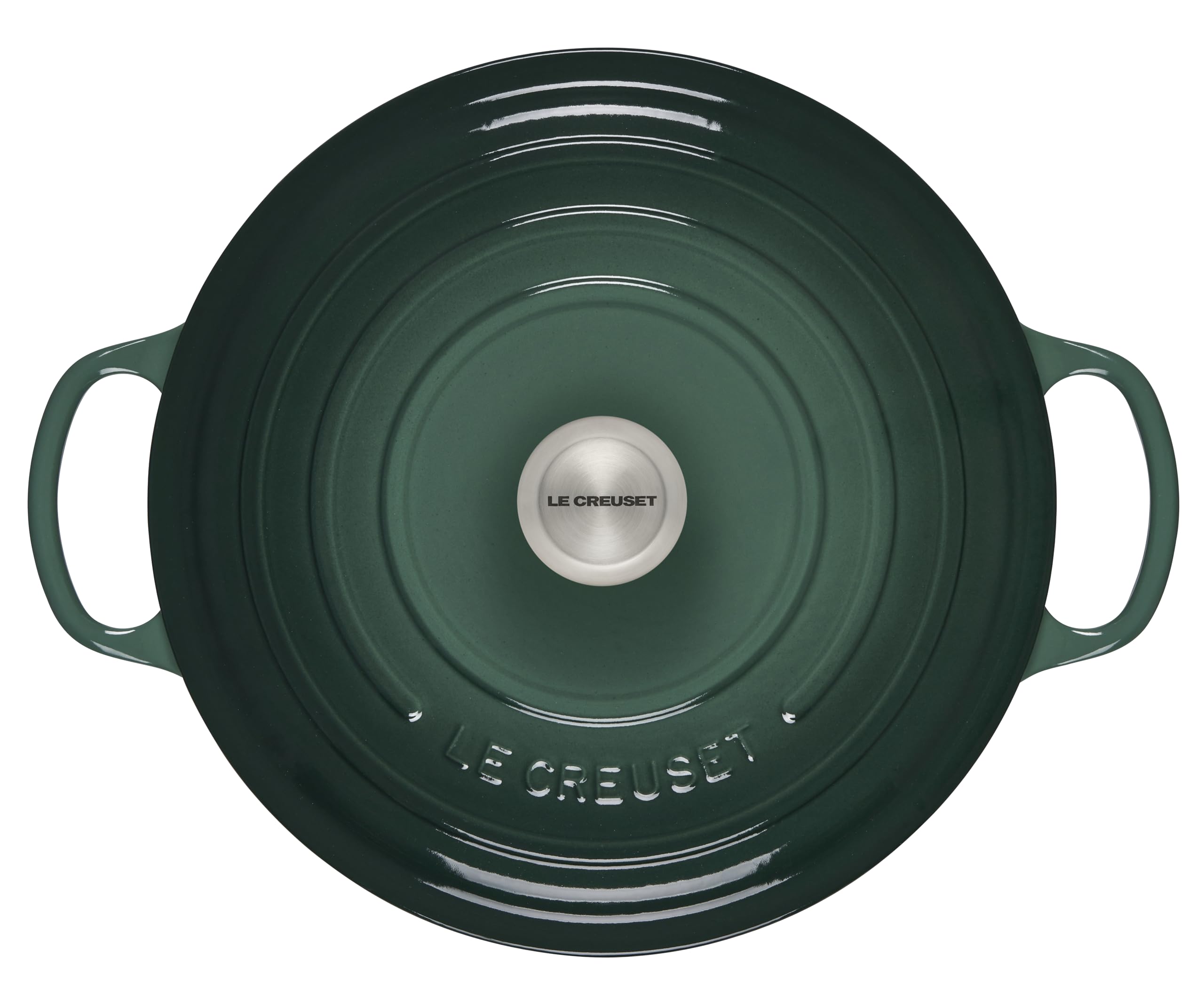 Le Creuset Signature Enameled Cast Iron Dutch Oven 6.75 Quart - Artichaut Green, Wide Round Pot for Braising, Stewing & Baking - Perfect for Soups, Bread & Family Meals