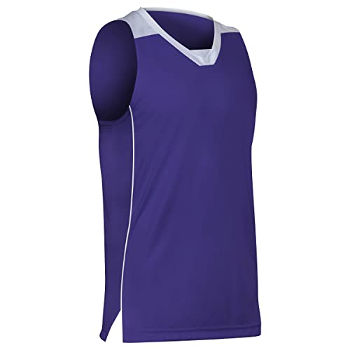 Purple, White