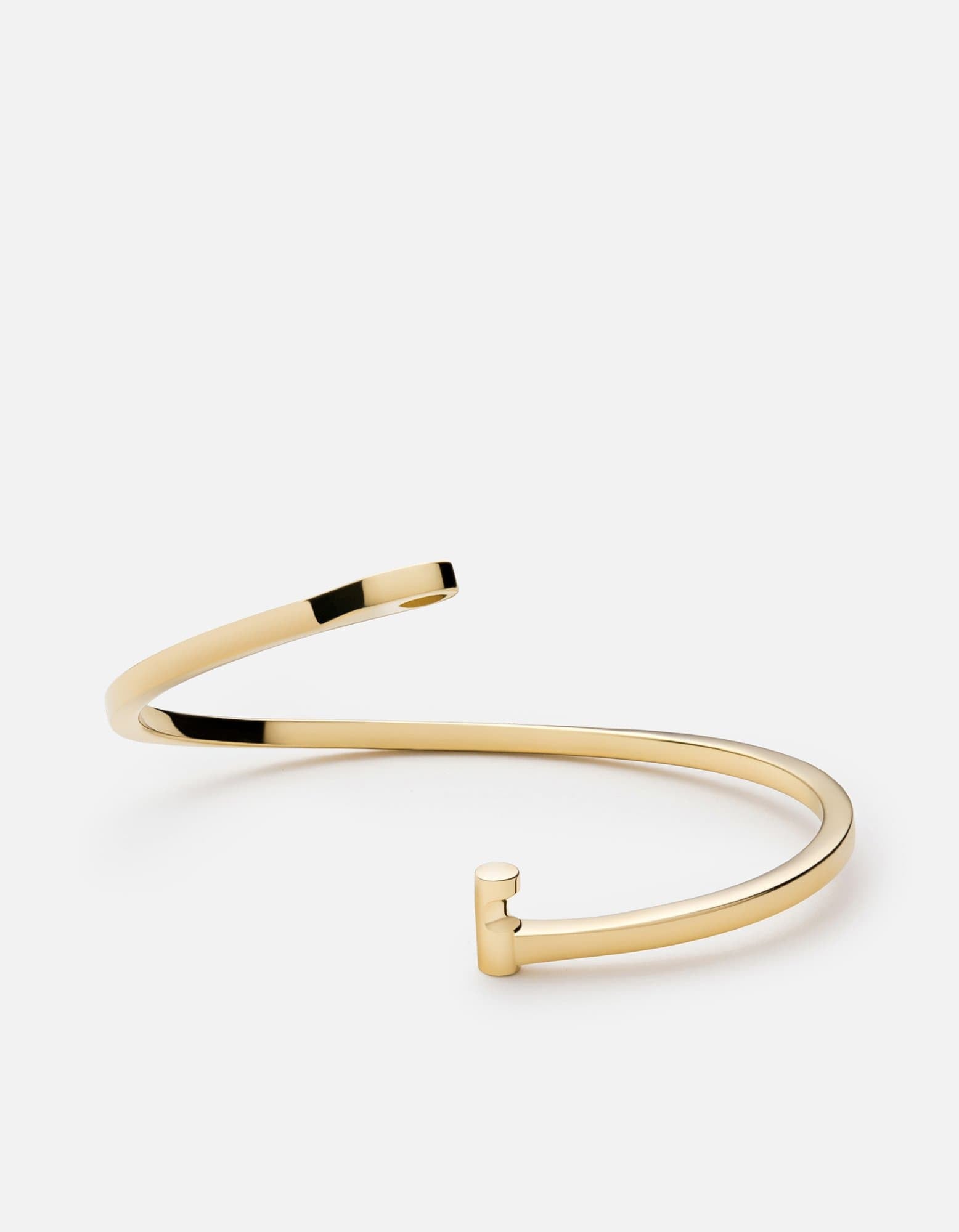 Nyx Cuff Gold Vermeil Bracelet - Elegant 14K Gold Plated Jewelry for Women - Perfect for Parties, Weddings & Everyday Wear