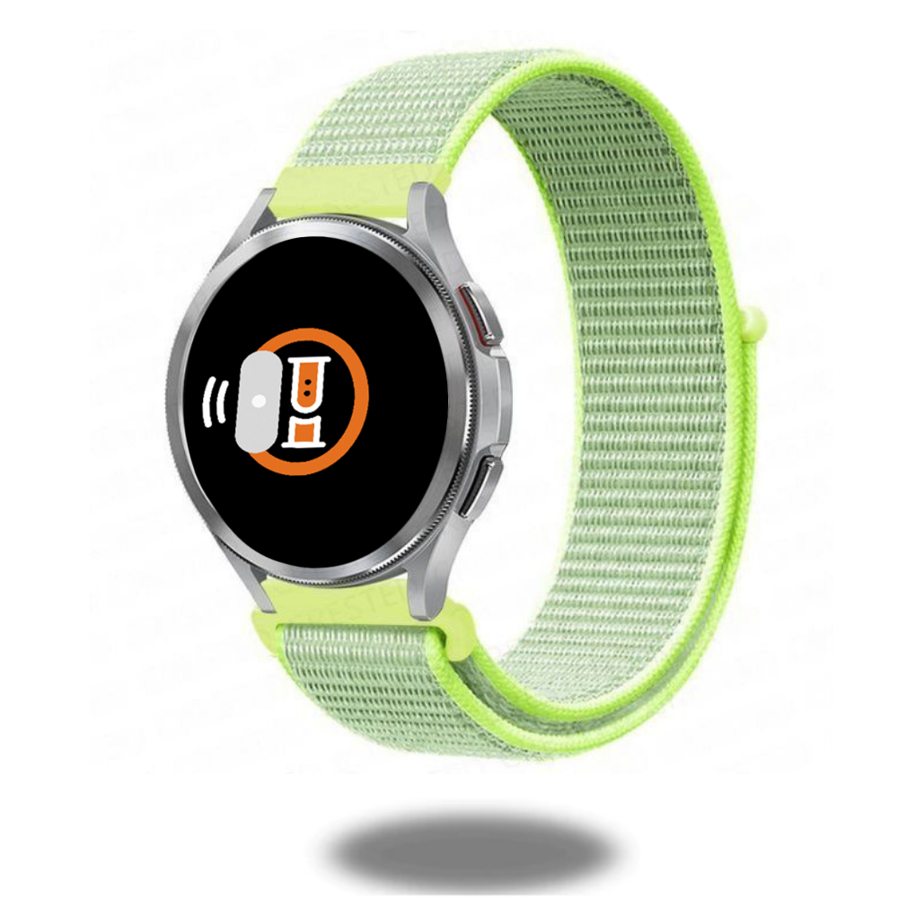 Durable Nylon Sport Loop Bands - 20mm & 22mm Adjustable Fitness Straps for Running, Yoga & Gym Workouts