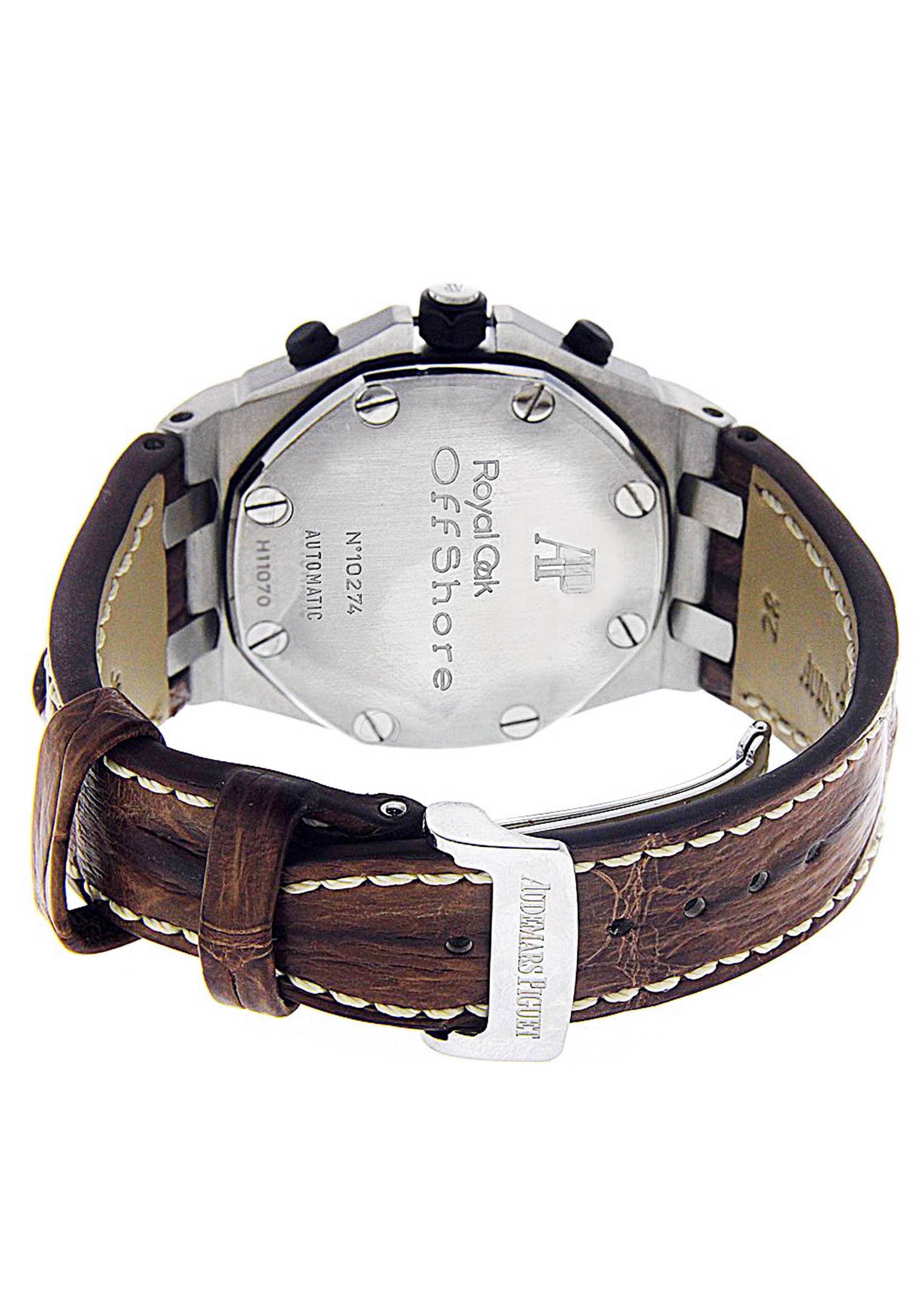 Audemars Piguet Royal Oak Offshore Safari Men's Watch - Stainless Steel Luxury Chronograph | Perfect for Business Meetings, Formal Events & Collector's Display