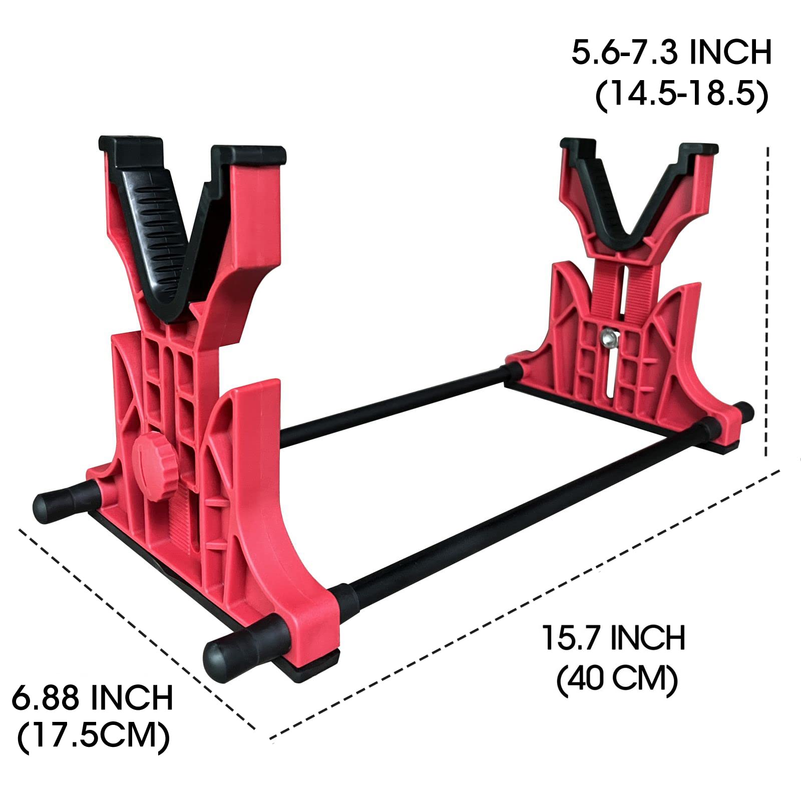 ATFLBOX Adjustable Rifle & Handgun Bench Stand - Universal Gun Cleaning & Display Stand for Firearms, Airguns - Perfect for Shooting Range, Hunting & Home Gun Maintenance