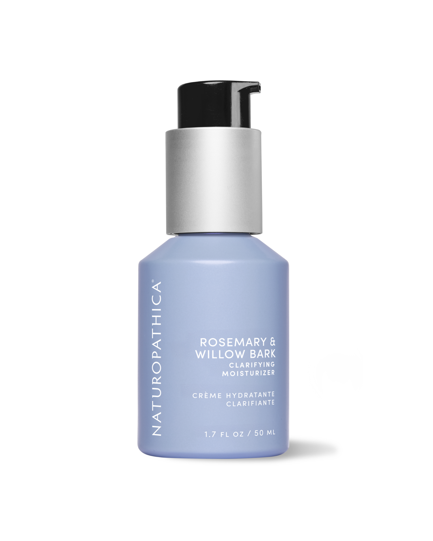 Rosemary & Willow Bark Clarifying Moisturizer - Oil-Free Hydrating Face Cream for Acne-Prone & Oily Skin | Daily Skincare Routine, Morning & Night Use