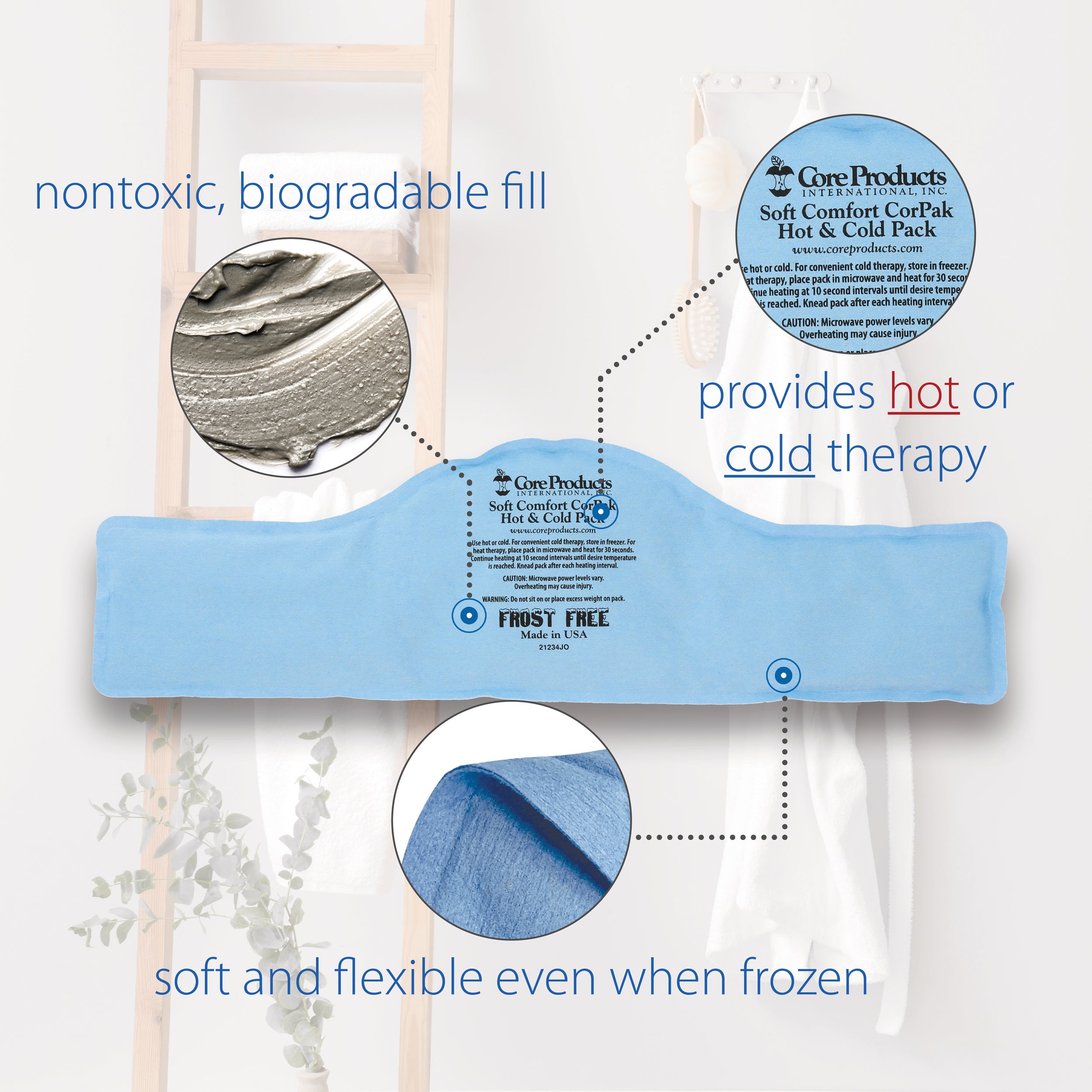 Apex Cervical Orthosis with Cervical Soft Comfort CorPak Kit - Neck Brace for Pain Relief & Support - Ideal for Post-Surgery, Injury Recovery & Daily Comfort