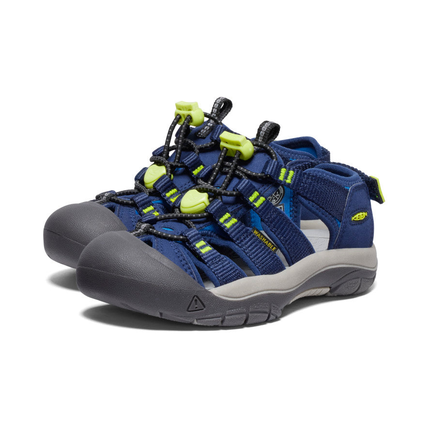 Little Kids' Newport Boundless Sandal - Comfortable Navy & Pink Water Shoes for Toddlers | Beach, Pool & Outdoor Play