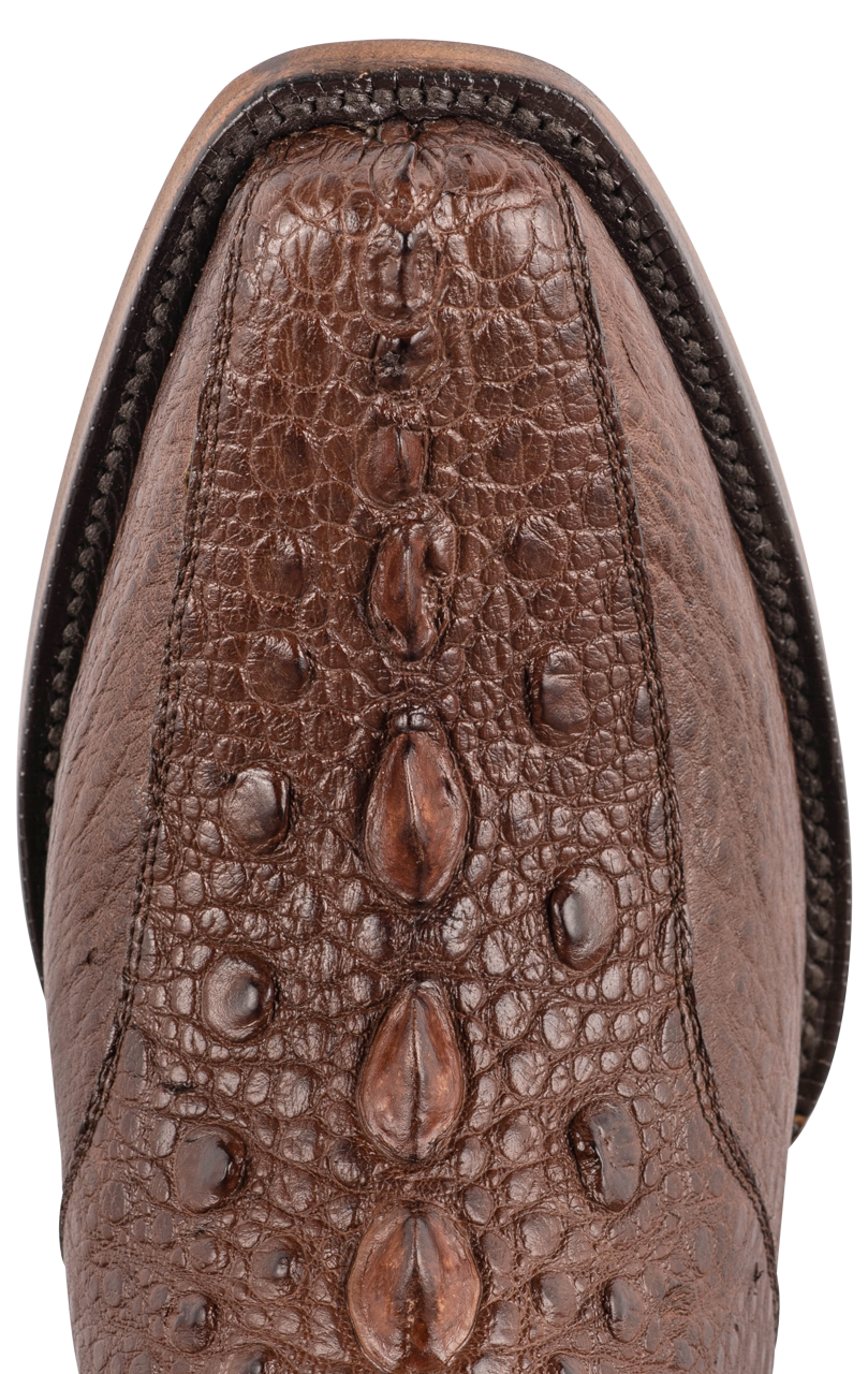Exclusive Black Jack Snapping Turtle Cowboy Boots - Premium Brown Leather Western Boots for Men | Perfect for Rodeo, Country Dancing & Outdoor Adventures