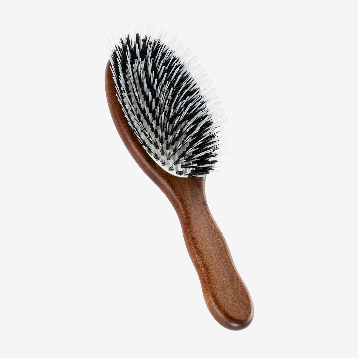 Premium Hair Extension Brush with Mixed Bristles - Detangling & Styling Tool for Seamless Blending (Perfect for Salon, Home Use & Travel)