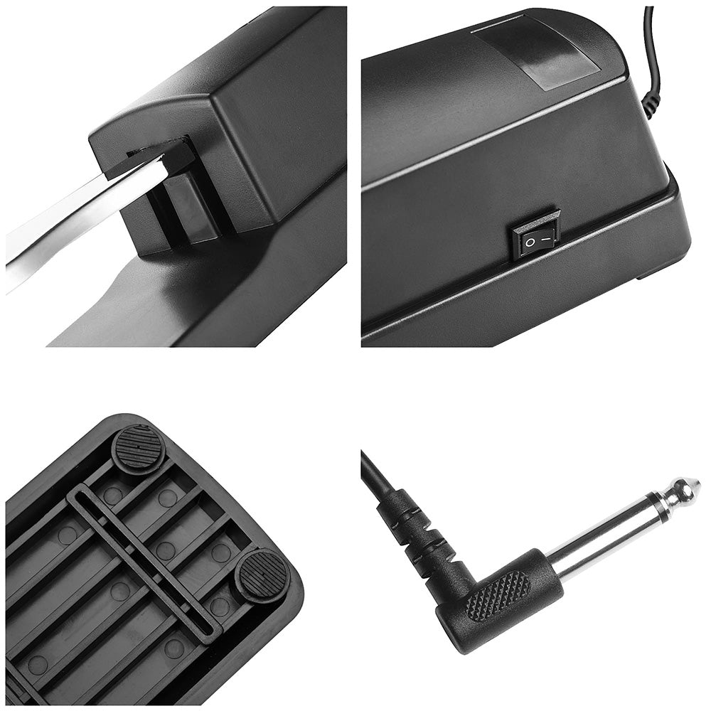 Premium Universal Sustain Pedal for Electric Pianos & Keyboards - Compatible with Most Digital Pianos, MIDI Keyboards - Perfect for Home Studios, Live Performances & Practice Sessions