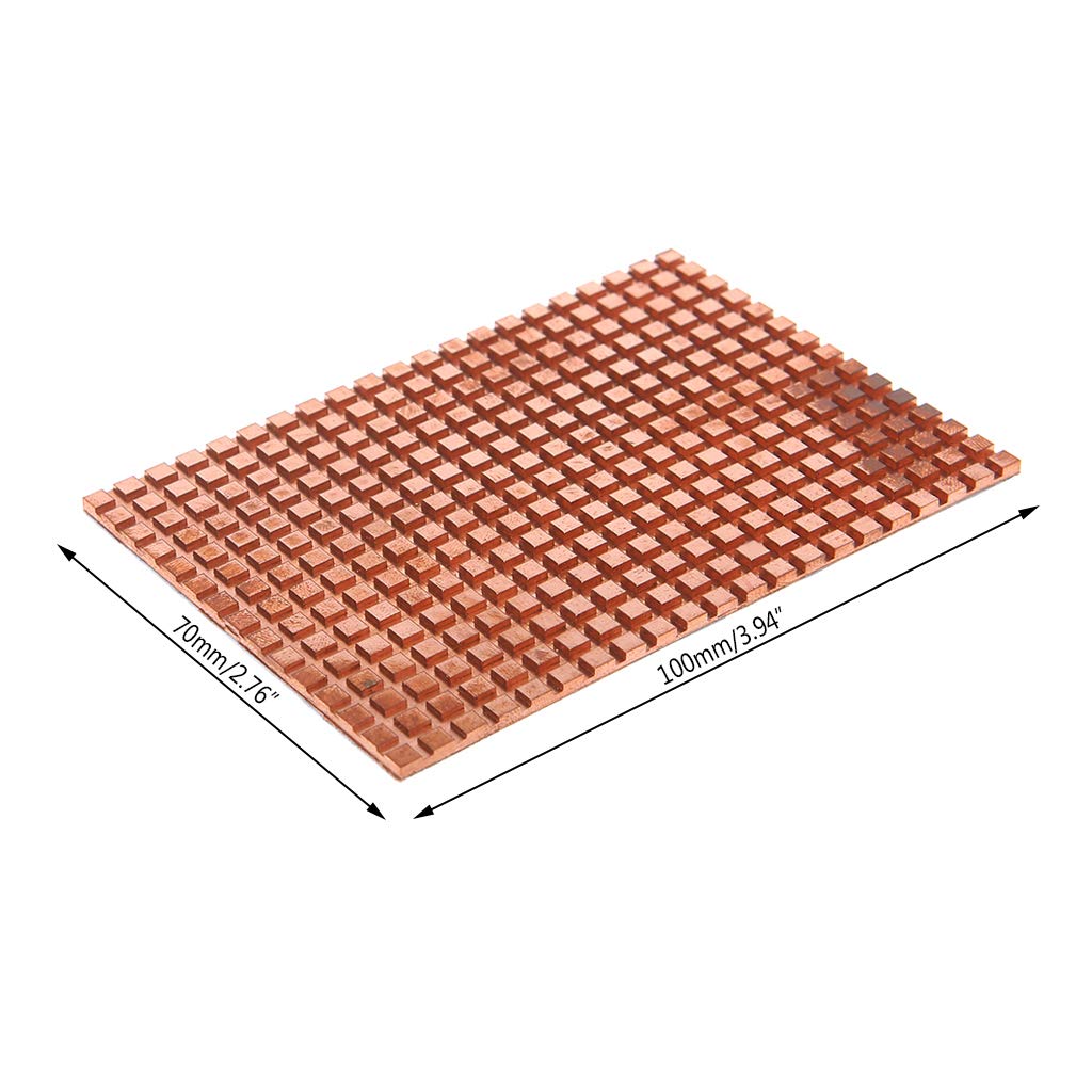 Ultra Thin 2.5 Inch Pure Copper Hard Drive Cooler - High Performance Heat Sink for SSD & HDD Cooling - Gold Plated for Enhanced Heat Dissipation - Perfect for Gaming PCs, Laptops, and Data Servers