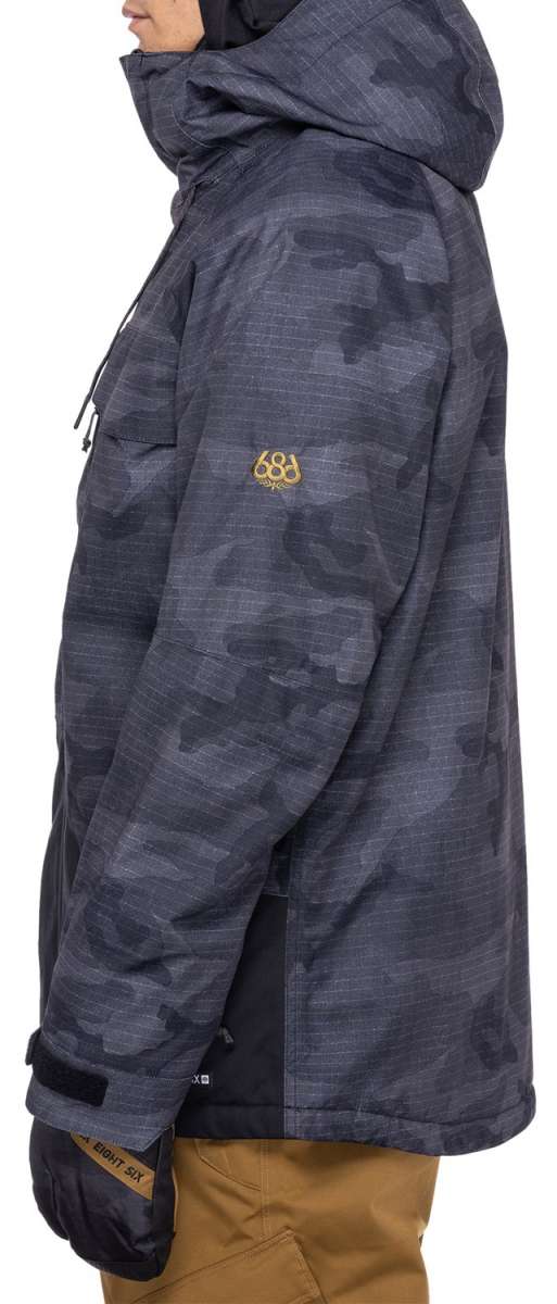 686 Geo Insulated Jacket for Men & Women - Waterproof Winter Coat with Thermal Lining - 2024 Edition - Perfect for Skiing, Snowboarding & Cold Weather Outdoor Activities