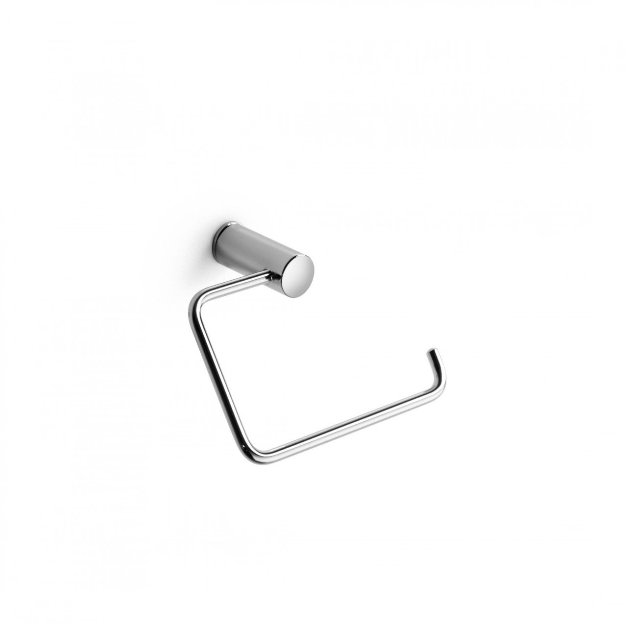 Picola Toilet Paper Holder - Wall Mounted Bathroom Tissue Roll Stand with Easy Installation, Brushed Nickel Finish - Perfect for Home, Office, and RV Bathrooms