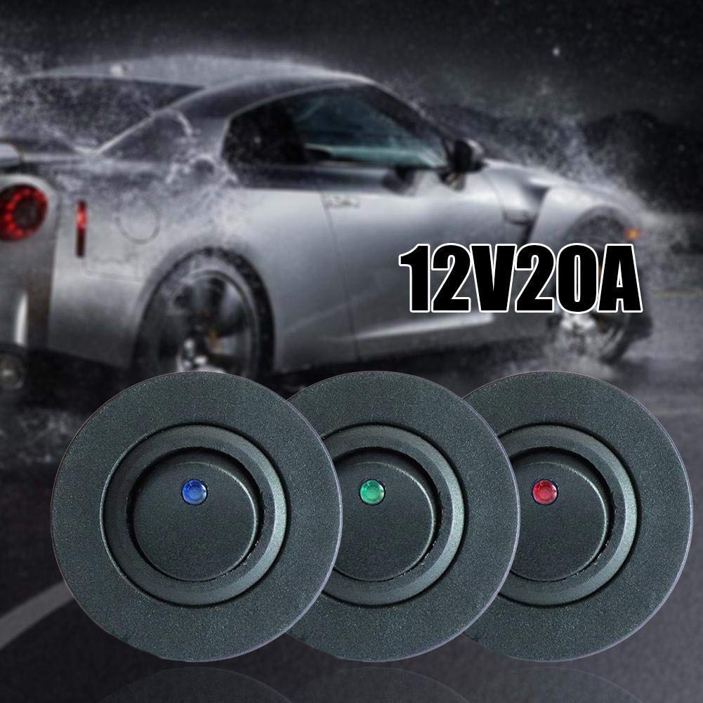 Car Modification Rocker Switch Panel with USB Charger - Red Toggle Boat Type Combination Switch for Automotive & Marine Accessories