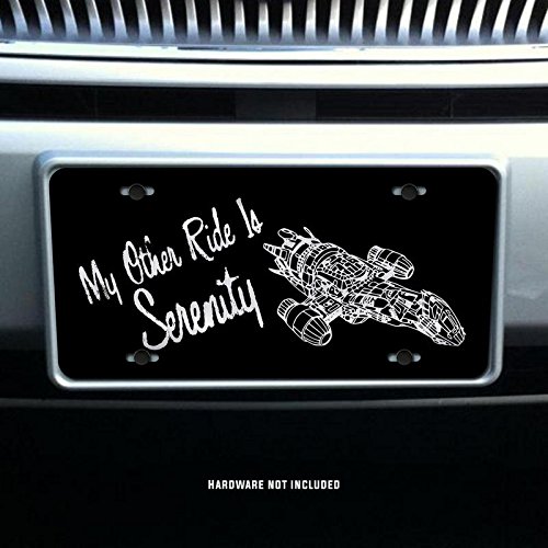 Funny Etched Vanity License Plate - 