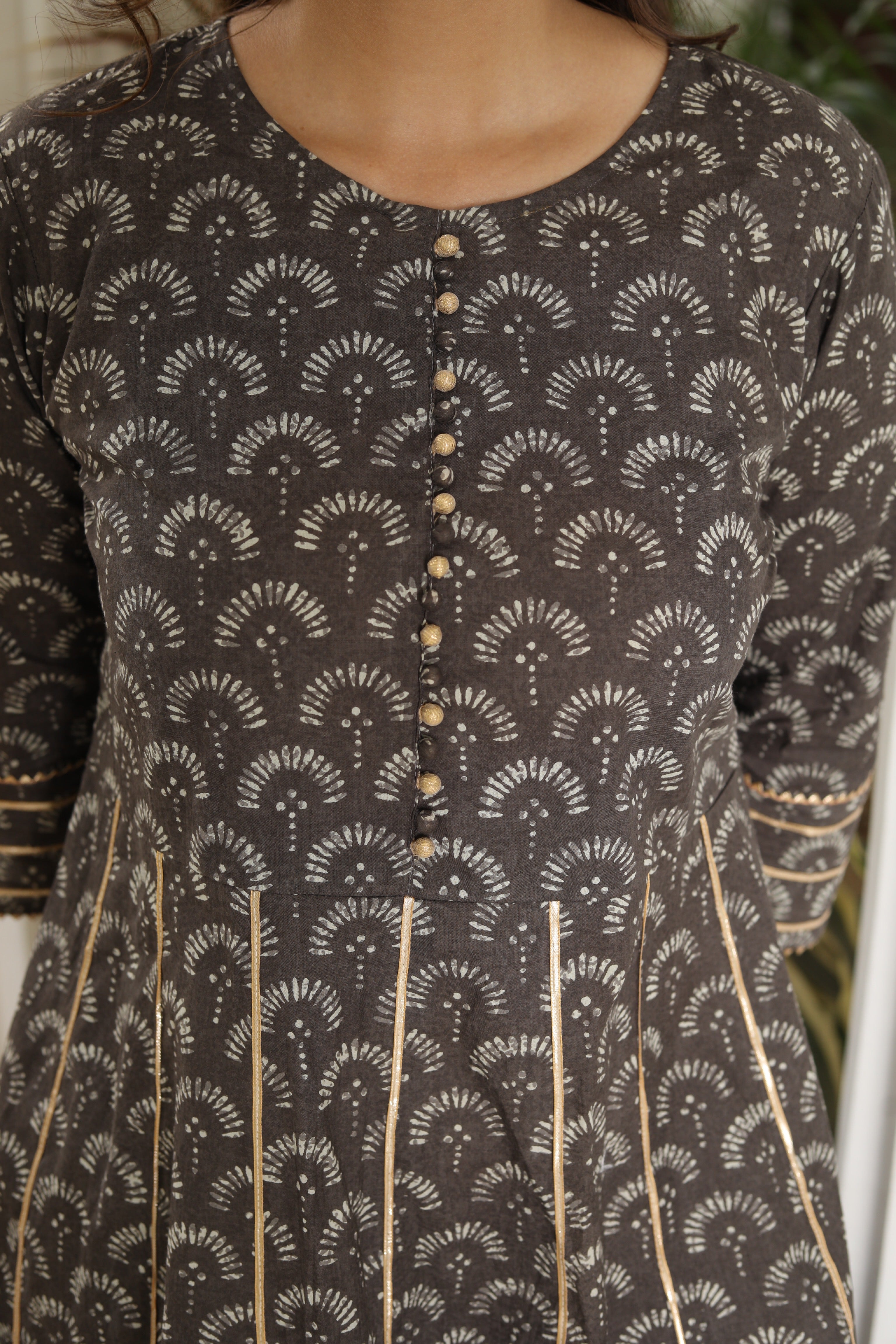 Elegant Mocha Brown & Grey Sharara Set for Women | Traditional Pakistani/Indian Wedding Outfit | Perfect for Festivals, Parties & Special Occasions