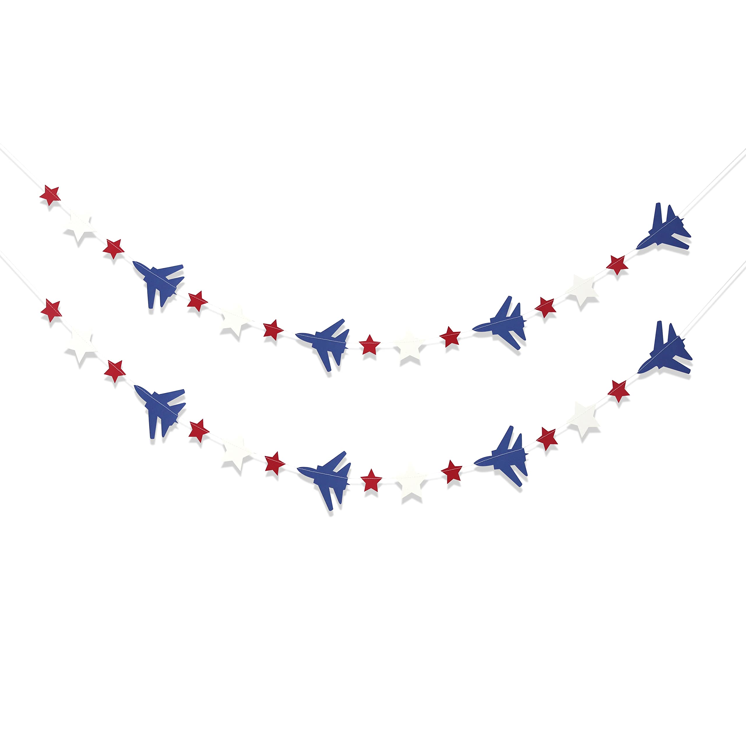 Military Graduation & Pilot Retirement Decorations - Fighter Jet Banner, Airplane Themed Party Supplies for Baby Showers & Aviation Birthday Parties | Perfect for Air Force Celebrations, Hangar Events & Aviation Enthusiast Gatherings