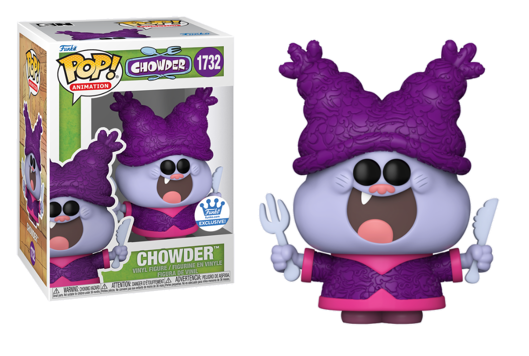 Funko Pop! Vinyl Figure - Chowder Exclusive | Collectible Toy for Fans & Decor | Perfect for Display, Gifts & Pop Culture Enthusiasts