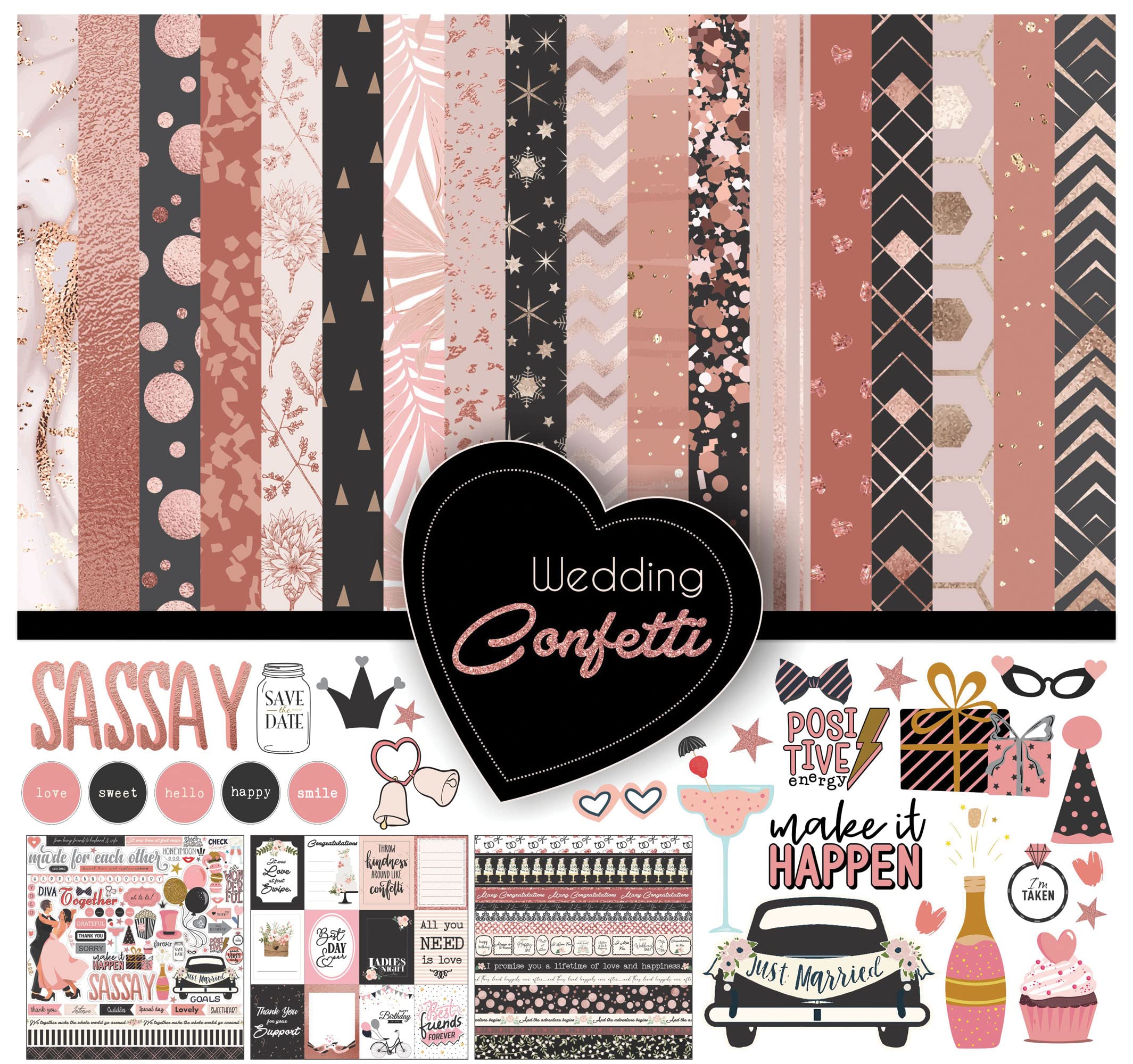 Double-Sided Scrapbook Paper Kit 12