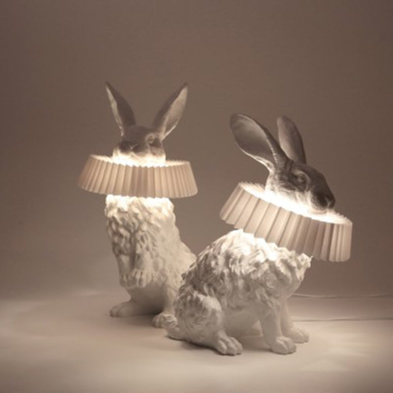 Rabbit X Table Lamp - Modern LED Nightstand Light for Bedroom, Living Room & Office - Perfect for Reading, Relaxing & Decor