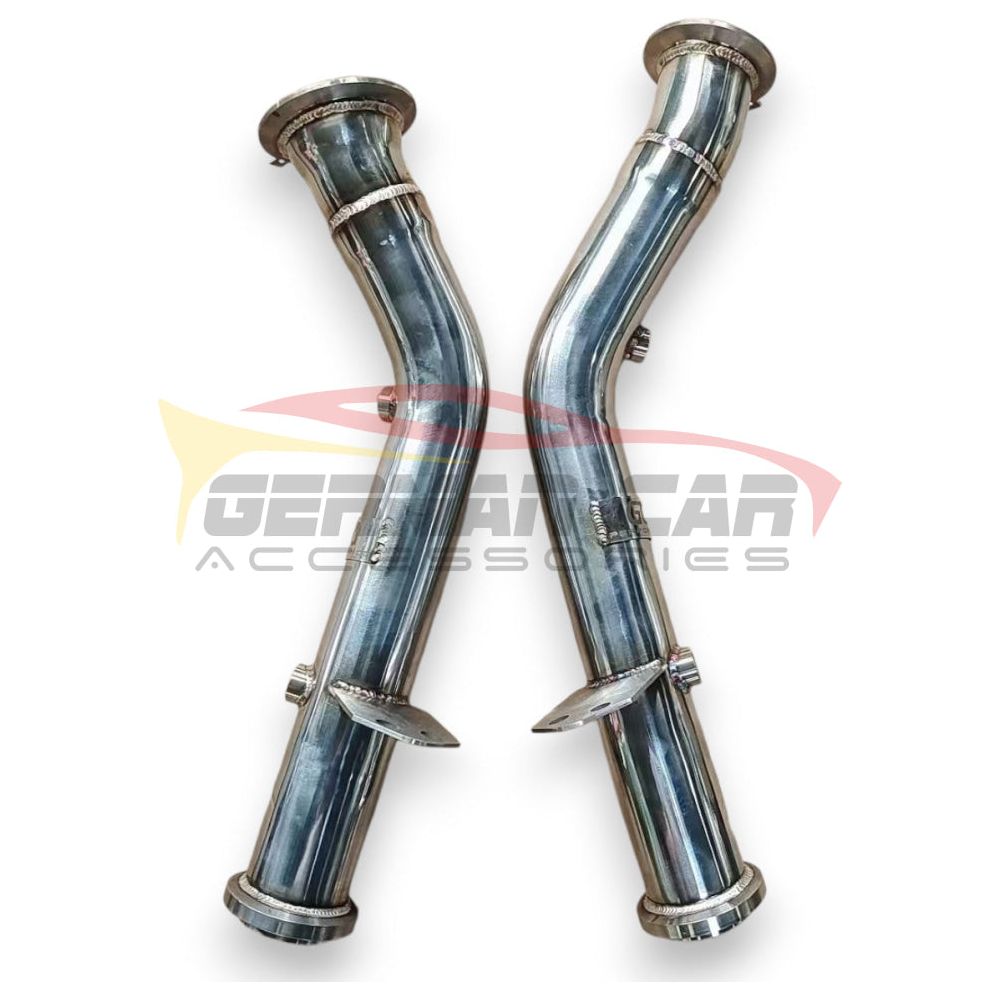 2016-2022 Mercedes E400 E450 E43 AMG Performance Downpipes - Compatible with W213 Models | Upgrade Your Exhaust System for Better Sound & Power