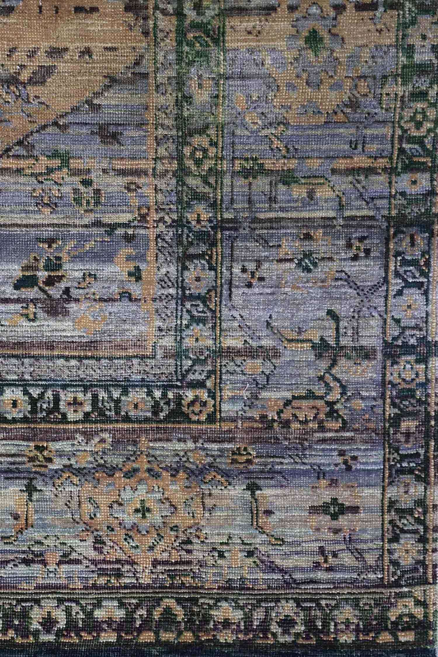 Handwoven Agra Transitional Area Rug - J77161 - Perfect for Living Room, Bedroom & Office Decor