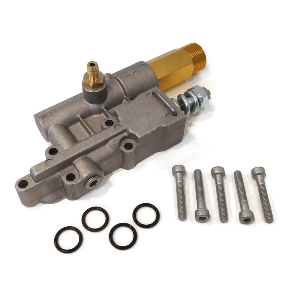 Homelite 308653006 & 308653025 Outlet Valve Kit for Flipped Head Pressure Washers - Replacement Part for Efficient Cleaning | Perfect for Home, Garage, and Outdoor Power Washing