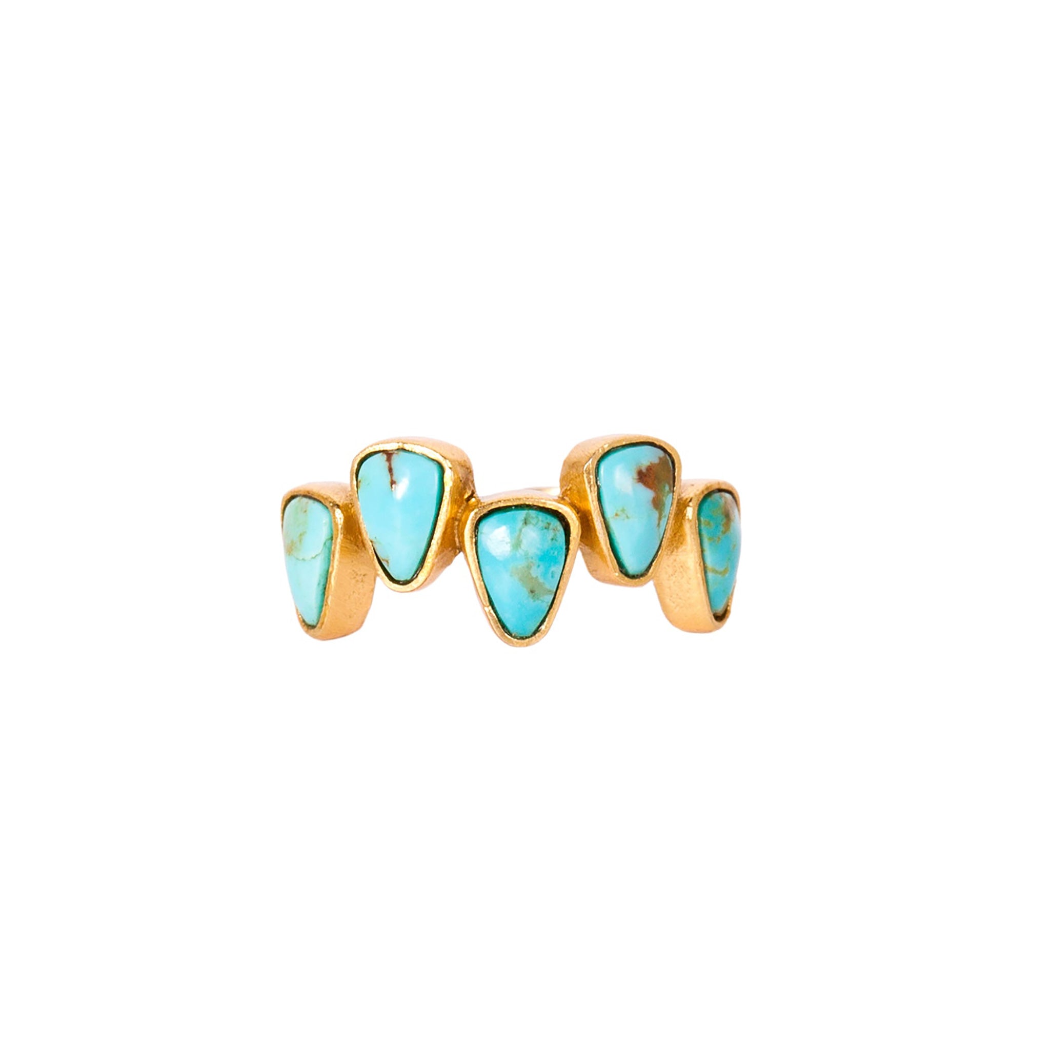 Stepping Stones Ring - Dainty Stackable Minimalist Ring for Women | Perfect for Everyday Wear, Layering & Gift Giving