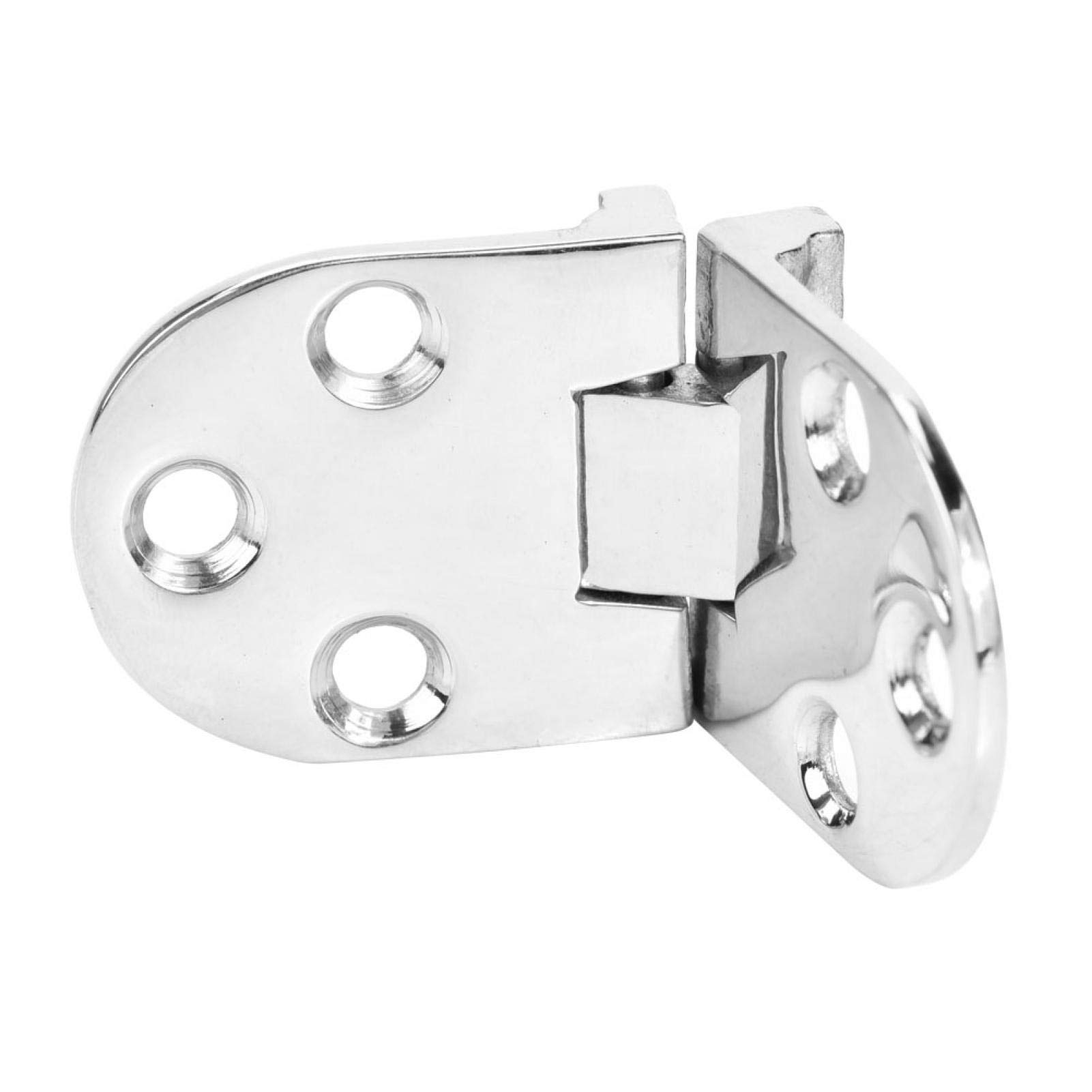 Stainless Steel Folding Hinge 66x30mm - Heavy Duty Cabinet Hinges for Kitchen, Furniture & Butler Trays | Durable Household Hardware for Tables, Doors & DIY Projects