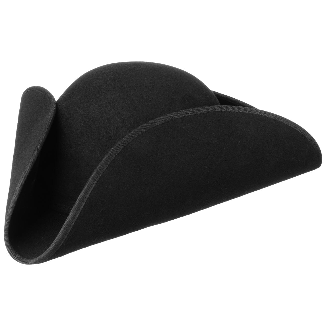 Lierys Classic 3-Cornered Hat - Authentic Colonial Style Pirate Hat for Costumes, Reenactments & Historical Events | Perfect for Halloween, Theater & Cosplay