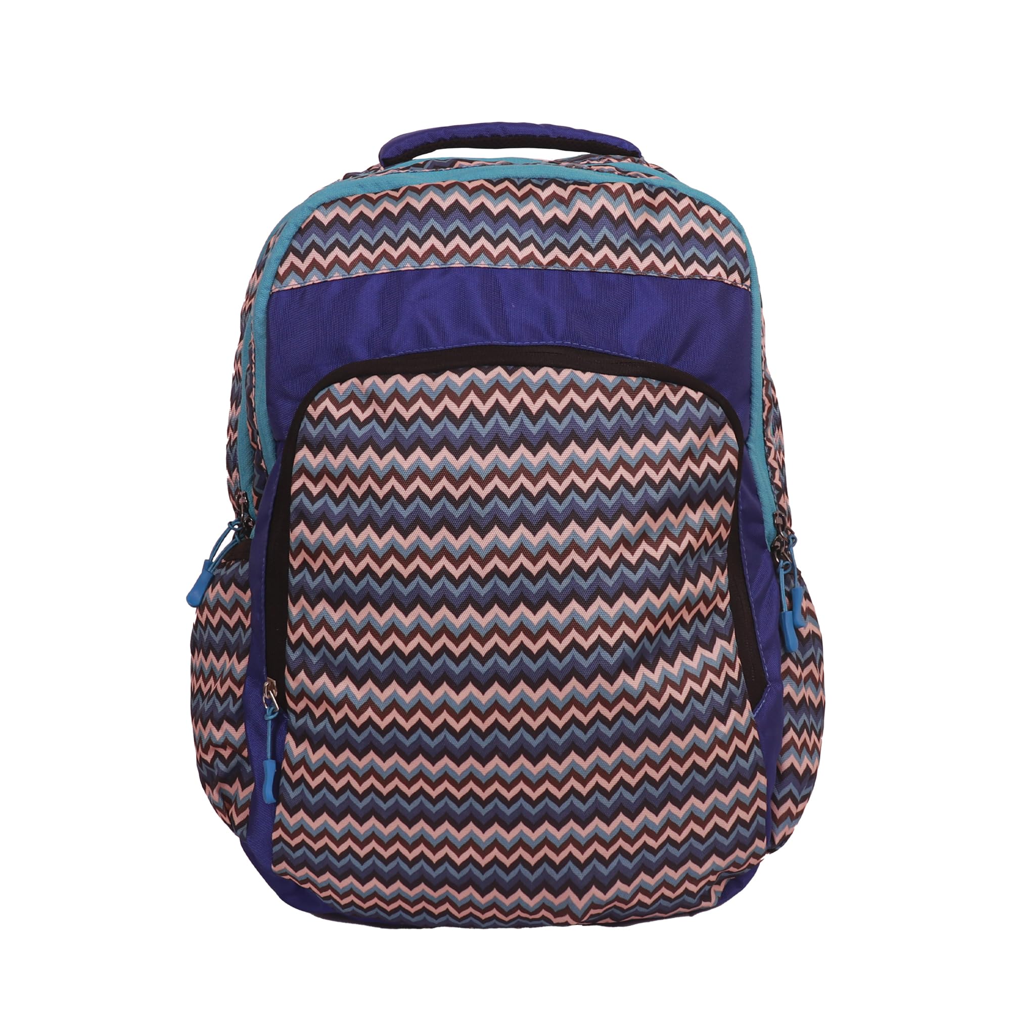 Water Resistant Polyester Laptop Backpack for Men & Women - Lightweight College School Office Bag with Rain Cover - Perfect for Commuting, Travel & Daily Use
