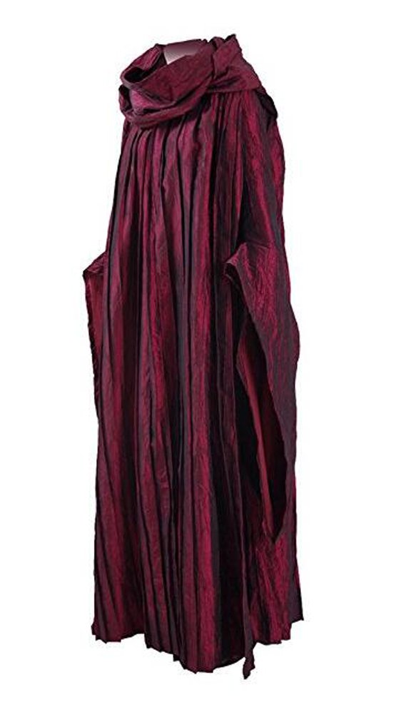 Women's Red Cosplay Dress Robe - Halloween Costume Outfit for Parties, Cosplay Events & Themed Gatherings