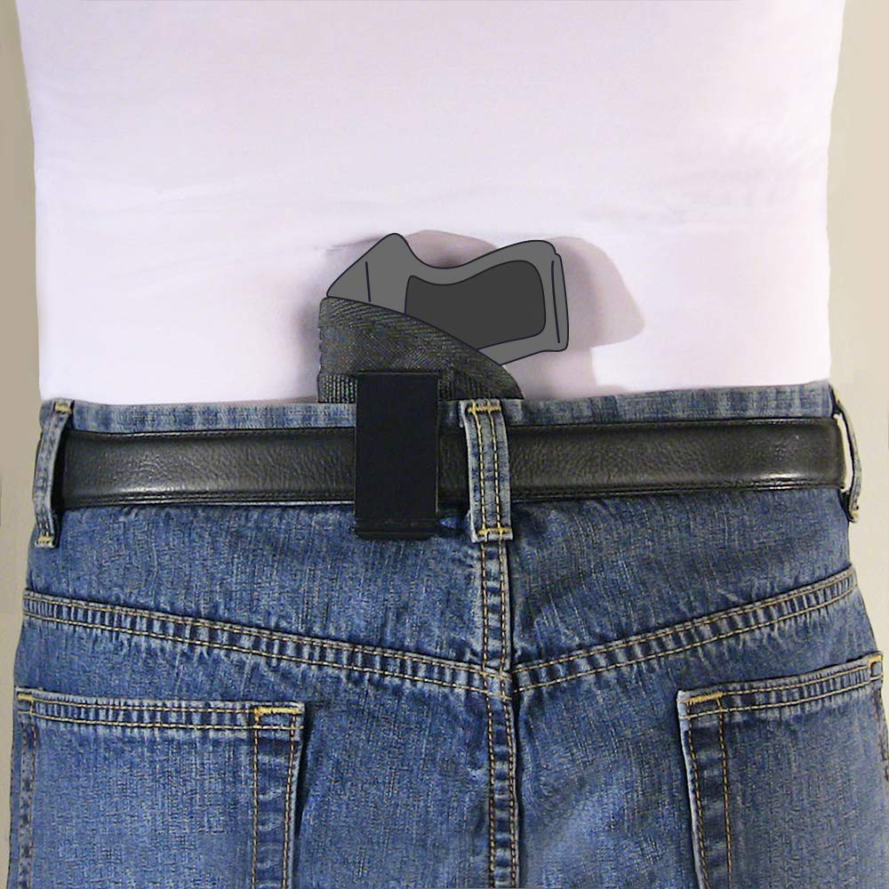 Best IWB Concealed Holster for Ruger LCP .380 with LaserMax Laser - Comfortable & Secure Carry for Everyday Use & Self Defense
