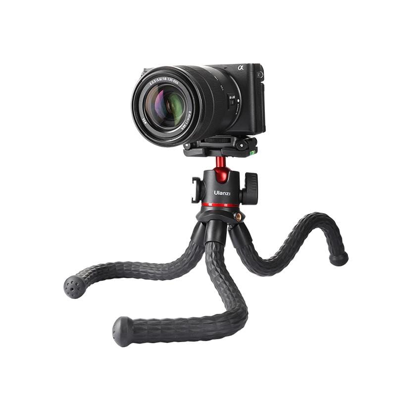 Ulanzi MT 33 Octopus Tripod with Cold Shoe Mount - Flexible Tripod Stand for Camera, Phone, Ring Light - Perfect for Vlogging, Photography & Live Streaming