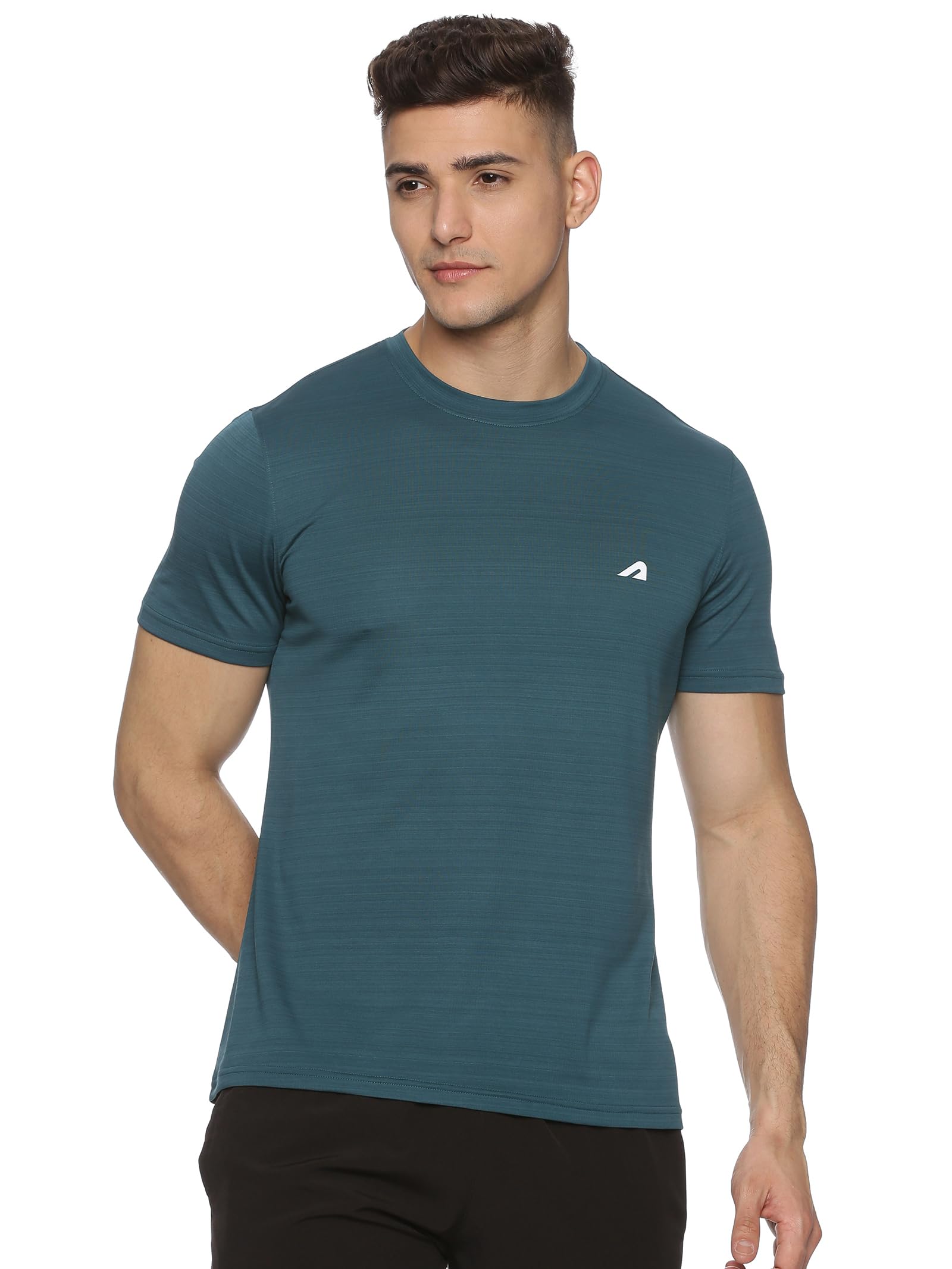 Boldfit Men's Quick Dry Gym T-Shirts - Regular Fit Active Workout Shirts for Running, Training & Casual Wear | Moisture Wicking Performance Tees for Sports & Fitness