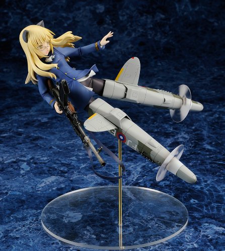 Strike Witches Perrine Clostermann 1/8 Scale PVC Anime Figure - Collectible Character Model for Display, Gift, and Anime Fans