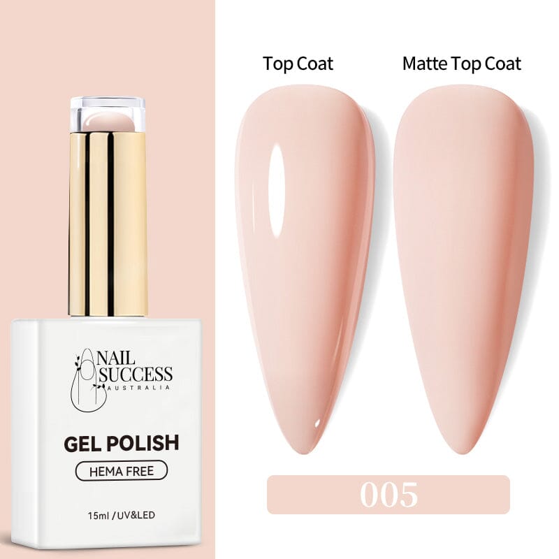 Hema Free Gel Nail Polish Set - 15ml Long Lasting Soak Off UV LED Nail Gel Colors for Manicure & Pedicure at Home or Salon