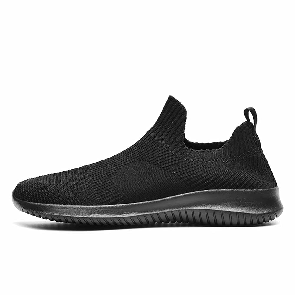 **Men's Breathable Knit Slip-On Running Shoes - Lightweight Athletic Sneakers for Walking, Jogging & Casual Wear - Comfortable Sock Shoes for Gym, Workout & Daily Use**