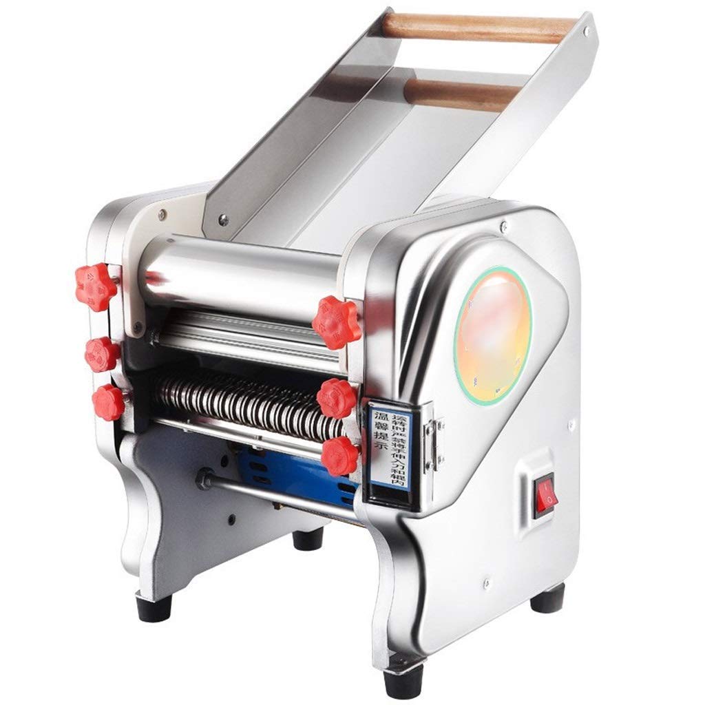 Commercial Stainless Steel Electric Noodle Making Machine - 240 Kneading Type Dough Roller & Pasta Press for Restaurants, Bakeries & Home Kitchens | Perfect for Fresh Pasta, Dumpling Wrappers & Asian Noodles