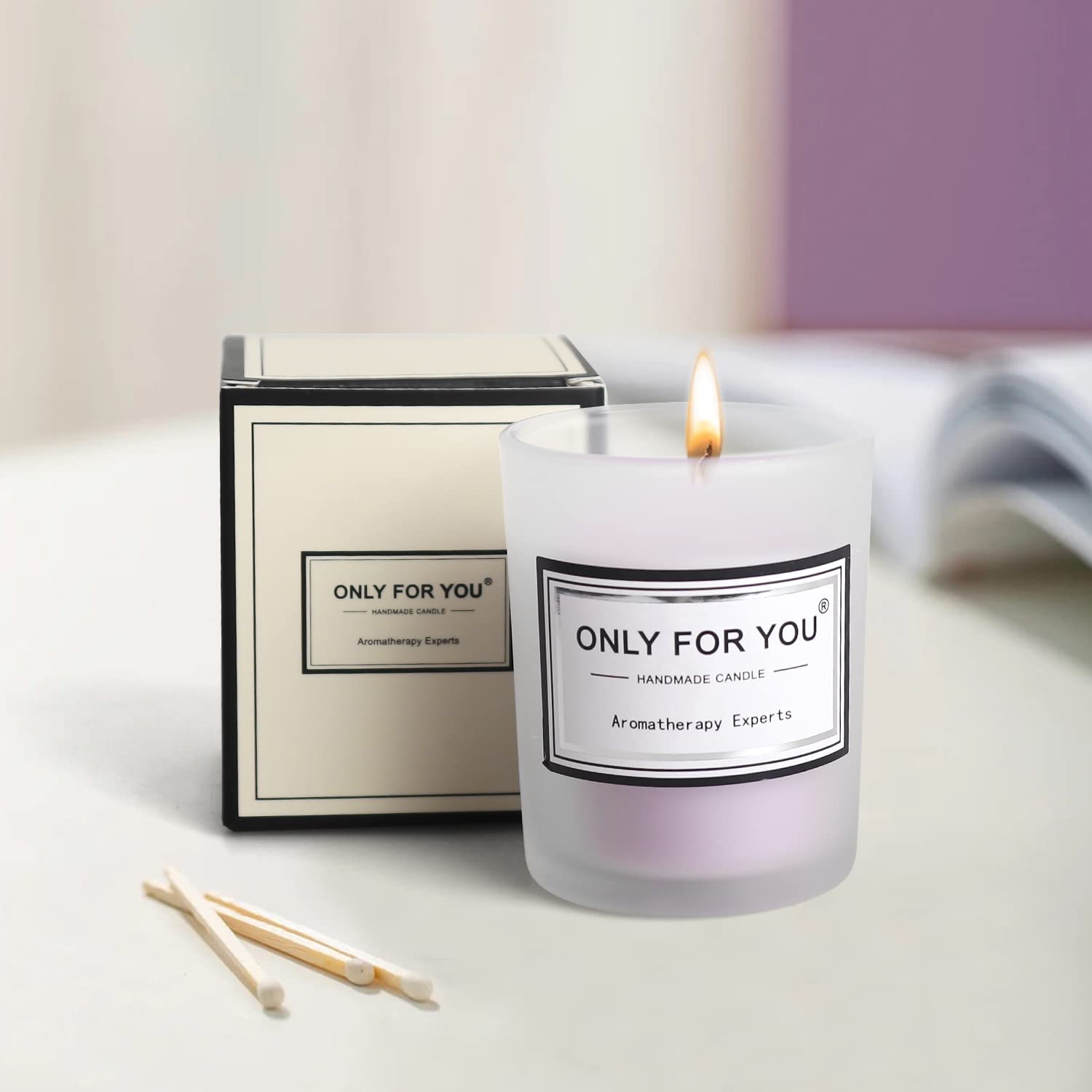 Best Friend Birthday Gifts for Women - Unique Spa Gift Basket for Her, Sister, Bestie | Relaxation Self-Care Present | Perfect for Birthdays, Anniversaries & Galentine's Day (Purple)