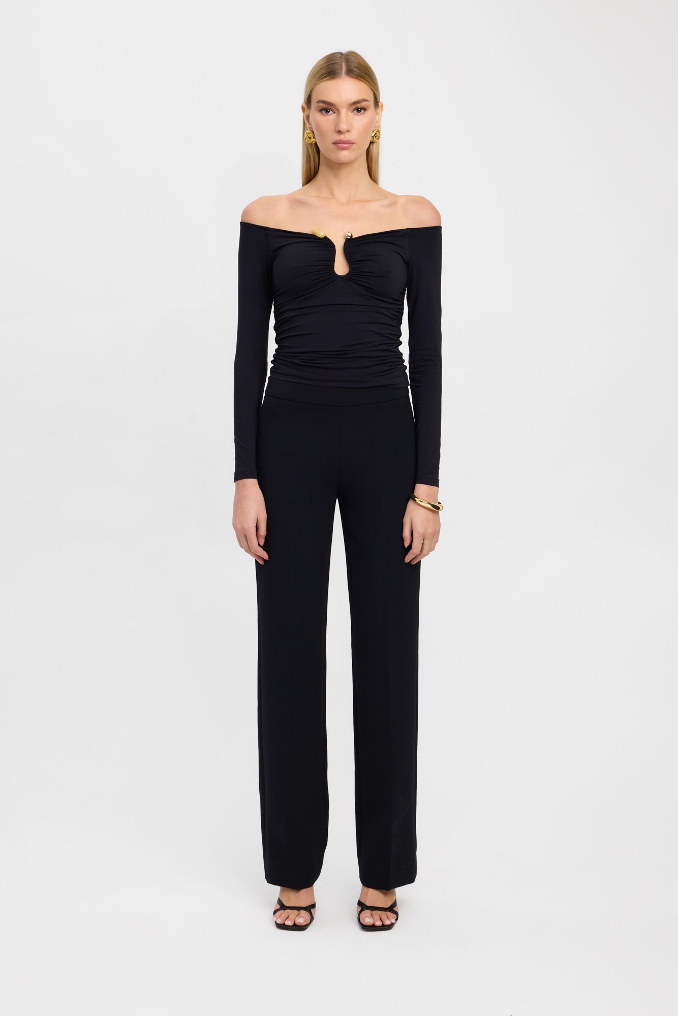 Alto Slim Fit Black Pants for Women - Comfortable & Stylish Trousers for Work, Office & Casual Wear