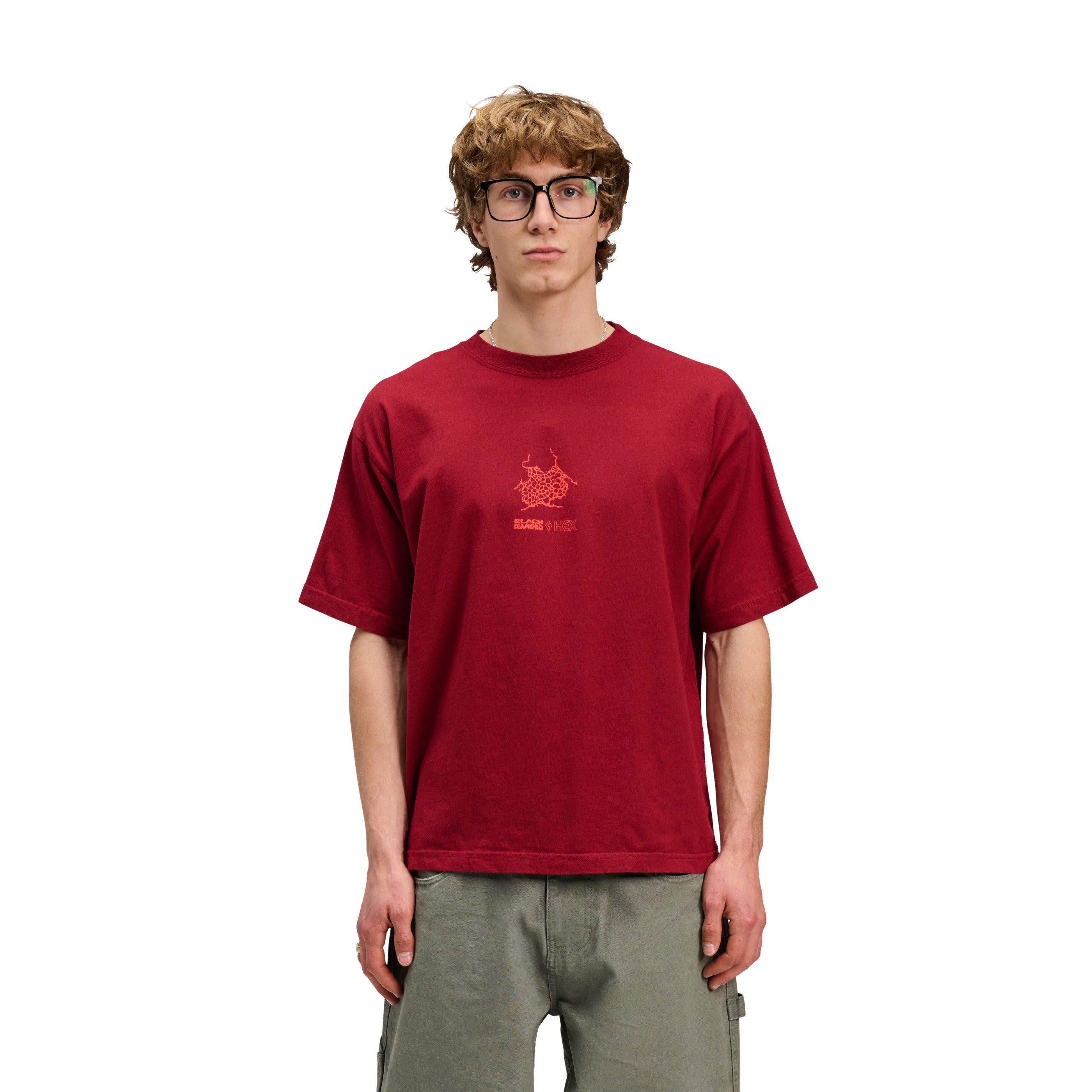 HEX x BD Granite Short Sleeve T-Shirt for Men - Stylish Graphic Tee for Casual Wear, Street Fashion & Everyday Outfits