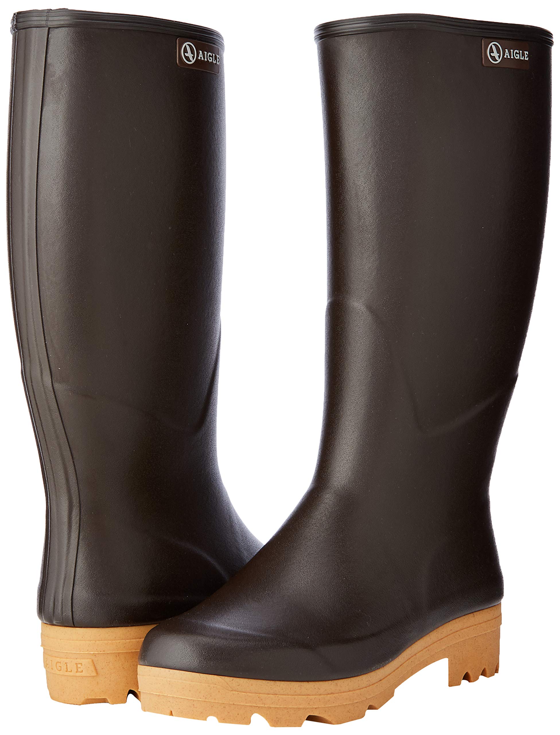 Aigle Men's Waterproof Work Boots - Durable Rubber Wellingtons for Outdoor, Farming & Gardening | Slip-Resistant & Comfortable for All-Day Wear