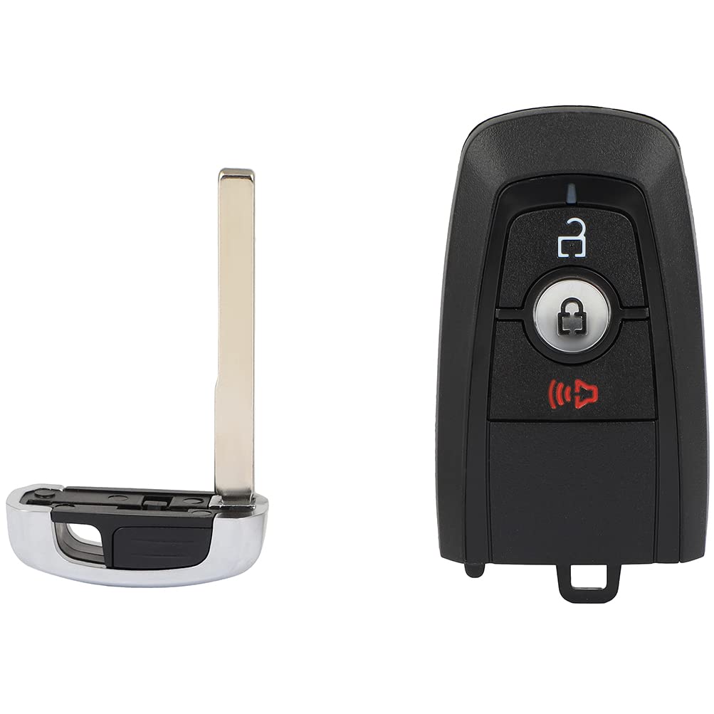 ROADFAR 2-Pack Key Fob Replacement for Ford EcoSport 1.0L (2018-2020) & Ford Edge 2.7L (2017-2021) - M3N-A2C93142300 315MHz Remote Car Key | Perfect for Key Replacement, Spare Keys & Vehicle Security