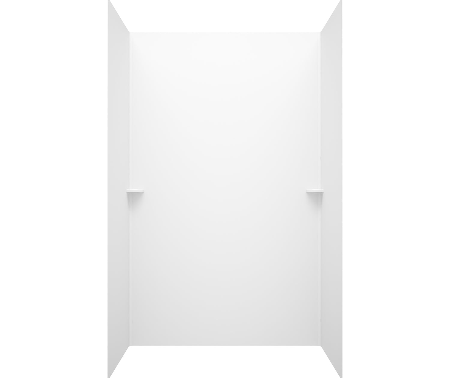 36x48x96 Swanstone Solid Surface Shower Wall Kit - Waterproof & Mold-Resistant Bathroom Remodeling Solution for Modern Homes & Commercial Spaces