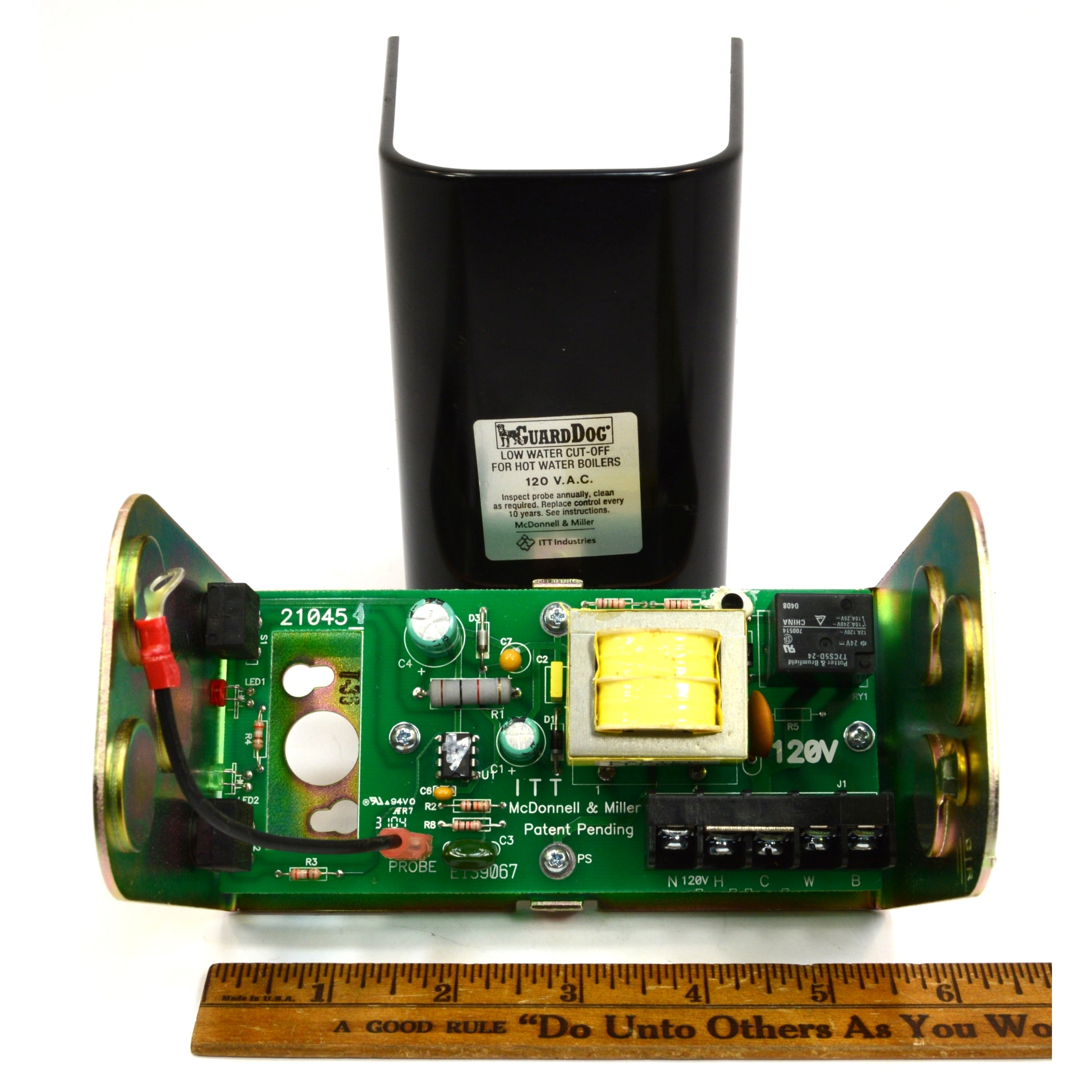 McDONNELL & MILLER GUARD DOG Mo PS 851M 120 Low Water Cut Off for Boilers - Reliable Safety Device for Steam Boiler Systems in Commercial & Industrial Use