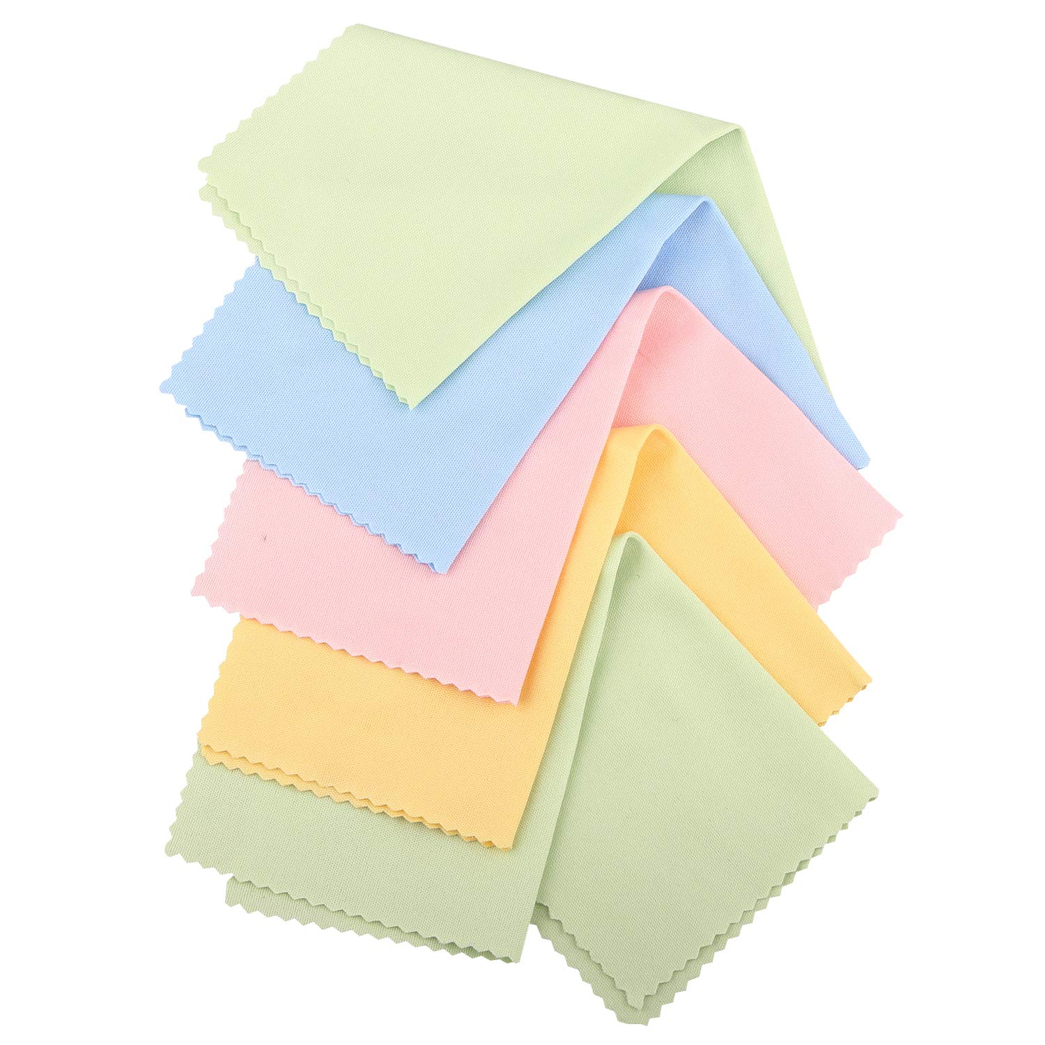 5PCS Premium Microfiber Cleaning Cloth for Musical Instruments - Guitar, Violin, Piano, Clarinet, Trumpet, Saxophone, Flute - Scratch-Free Polish & Maintenance - Random Colors - Perfect for Musicians & Music Lovers