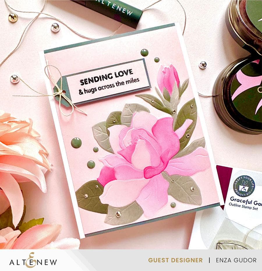 Graceful Gardenias DIY Craft Kit - Handmade Floral Project for Home Decor, Gifts & Wedding Favors | Perfect for DIY Enthusiasts, Party Activities & Relaxing Craft Time